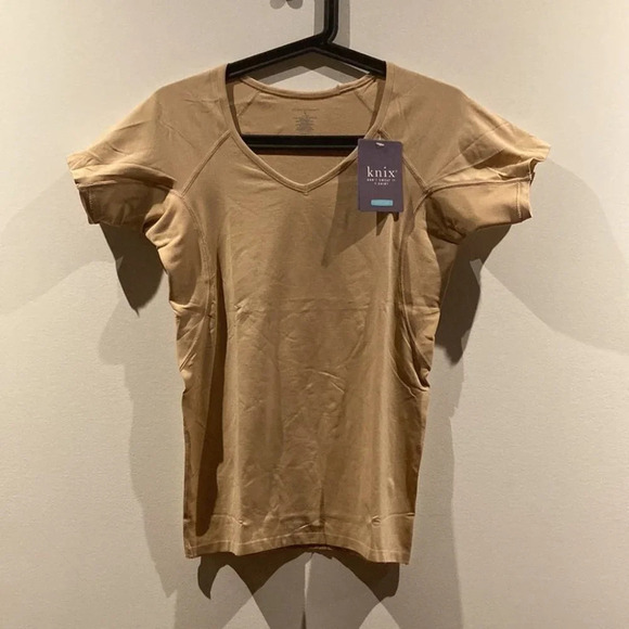 KNIX Sz XL Don’t Sweat It Knixwear Moisture Wicking Tee Jersey Knit T-Shirt - Picture 3 of 6